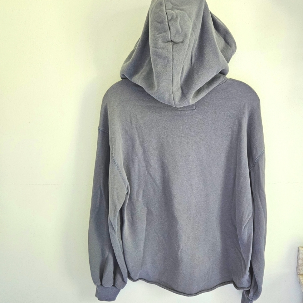 Abercrombie and Fitch blue hoodie sweatshirt - Picture 2 of 3